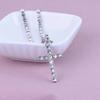 Accessories, personalized creative and simple style jewelry, short collarbone necklace full of diamond crosses
