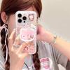 Magsafe Magnetic Charging Hello Kitty Shakeable Holder Cover For Iphone 17 Pro Max 17 Air 16 15 14 12 13 11 Pro Max 13 Mini Case