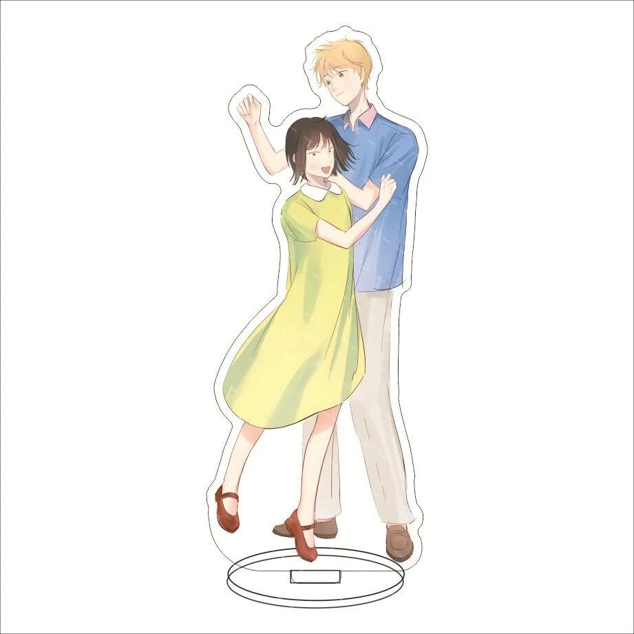 Манга аниме Skip and Loafer косплэй стенд модель пластина брелок милый Shima Sousuke Iwamura Mitsumi акриловый настольный дисплей