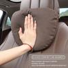 AABID1 Car headrest lumbar support set,car neck protection waist cushion,car accessories,for mercedes-benz CLA CES CLS SLK GLK CLK SLS
