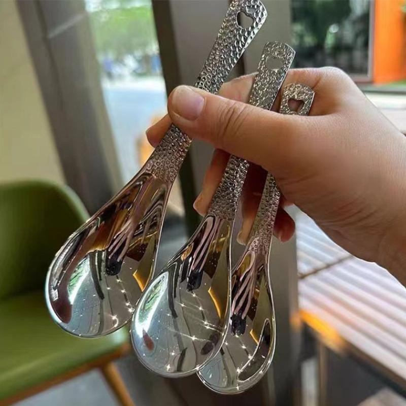 Ложки из нержавеющей стали Чайная ложка Кофейная ложка Десертная ложка для размешивания Суповые ложки Ложки из нержавеющей стали Для чая Кофе Мороженого