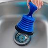 Bath Buster Sucker Clog Remover Pipeline Dredge Sink Drain Pipe Tool Press Cleaning Drain Cleaners Household Suction Cup