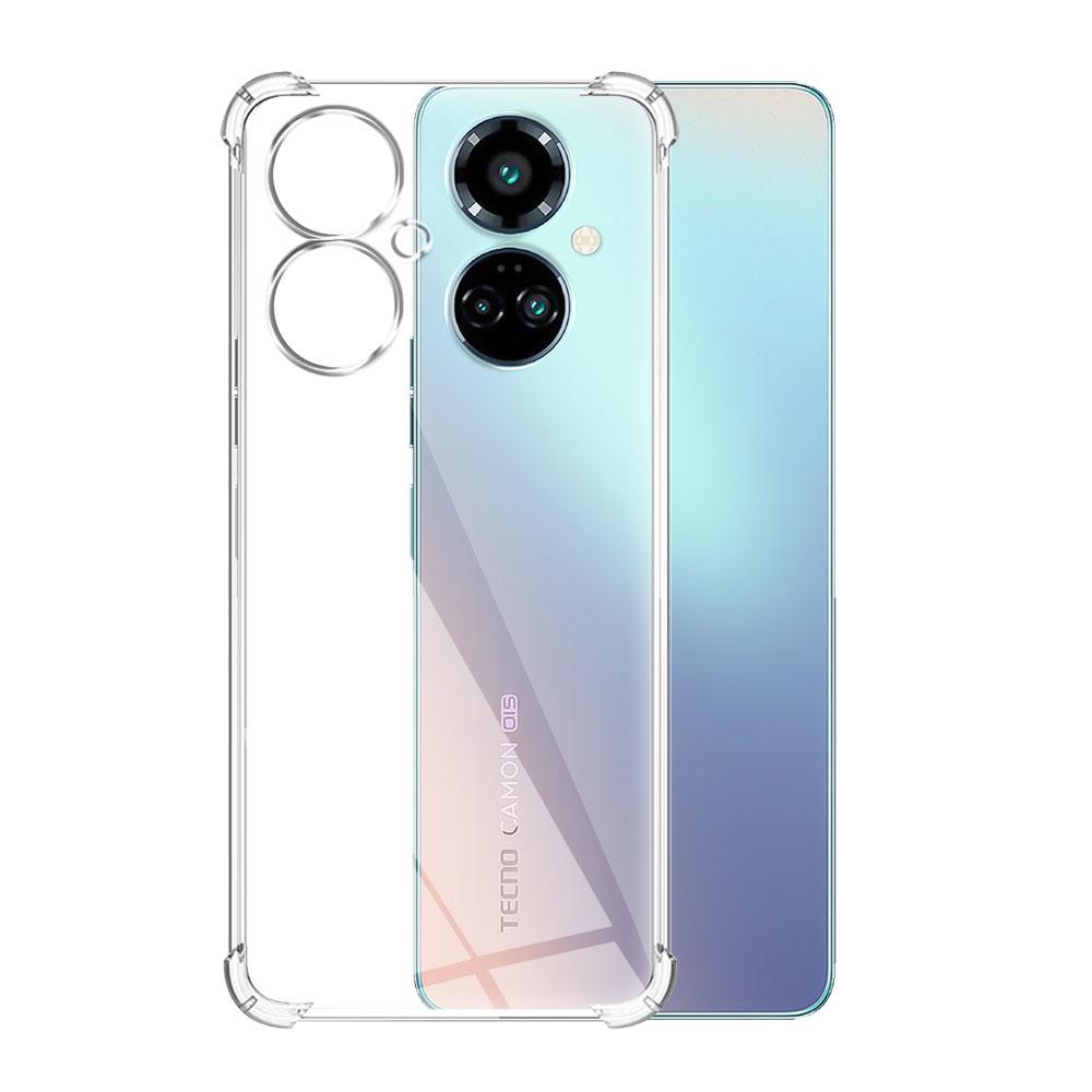 Для Tecno Camon 19 Чехол Прозрачный Противоударный Силиконовый Мягкий Чехол Для Телефона Чехол Для Camon 19 Neo Coque Для Camon 19 Pro Прозрачный Фундамент