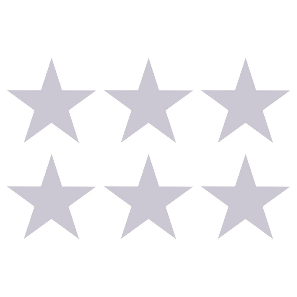 6 шт. пятиконечная звезда наклейка на автомобиль отражающая свет паста наклейка на велосипед пленка мотоцикл ночь Warni I4D5