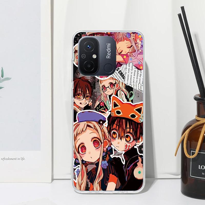 Toilet Bound Hanako Kun Anime Phone Case For Xiaomi Redmi 14C 13 13C 12 12C 10 10A 10C 9 9A 9C 9T 8 8A 7 7A 6A 6 Pro K80 K70 K60