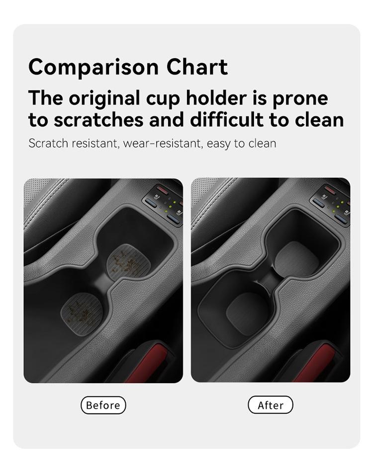 Амортизатор держателя стакана Corolla Cross (Модель 25-26) - Ограничитель консоли Fenglanda