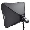Godox Foldable Softbox with Godox S2 Flash Stand Equipped Bowens Stand for Flash Photography 32x32inch/80x80cm S-Type (SGUV8080) [Used]