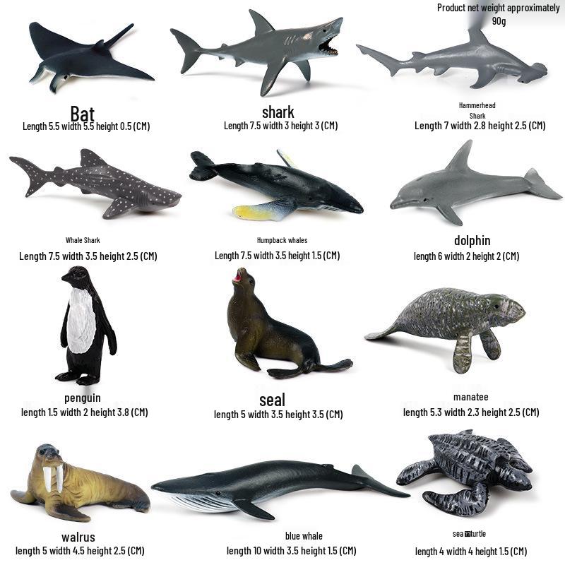 Набор фигурок диких животных: Ягуар, Гепард, Африканский Леопард для Детей