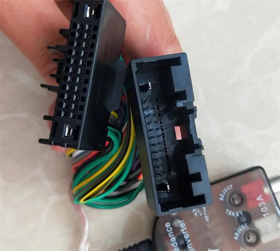 Для Ford Focus Edge Escape F-150 Carnival заводское радио с сабвуфером жгут проводов с высоким и низким диапазоном, добавлена линия Peaker