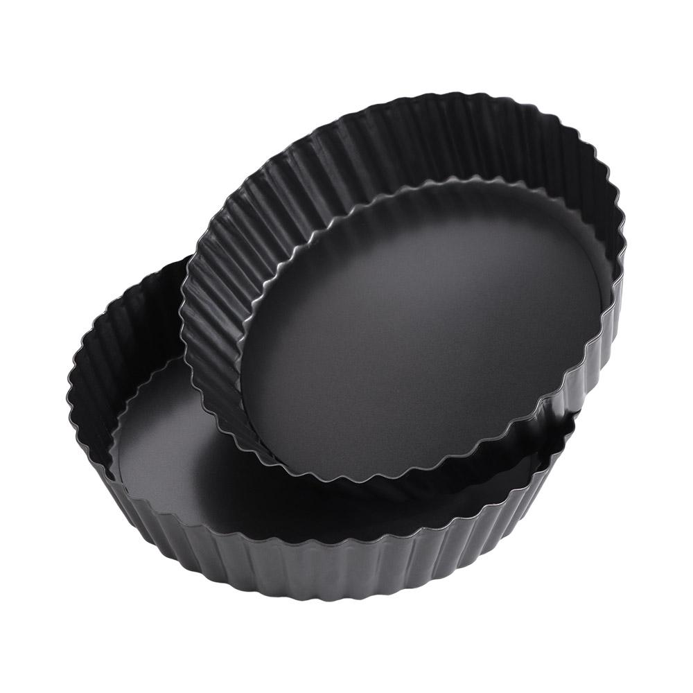 Removable Bottom Non-Stick Molds Easy Clean Pizza Mould Bakeware Pan  Professional Baking