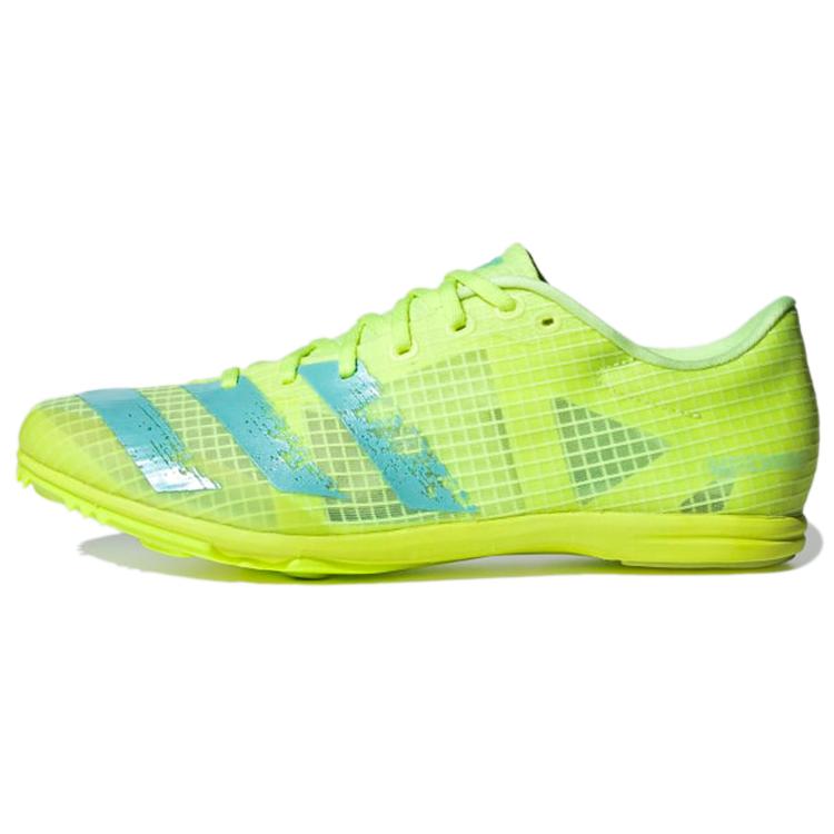 Новые женские кроссовки Adidas Distancestar 'Hi Res Yellow Clear Aqua' FY1225