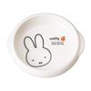 Kaneshotouki Dick Bruna Universal Dishwasher Microwave Tableware Miffy M Apple Made In Japan 242109 "Miffy" Easy-to-scoop Tableware, Children's