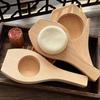 Kitchen Gadgets Flat Bottom Wooden Suzhou-style Mooncake Mold Hand Press DIY Cookie Mould Handmade Dessert Baking Mold Bakery