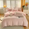 Наньтун Постельное белье Матовый комплект из четырех предметов Студенческое общежитие Комплект из трех предметов Алоэ Хлопок Односпальная простыня Пододеяльник