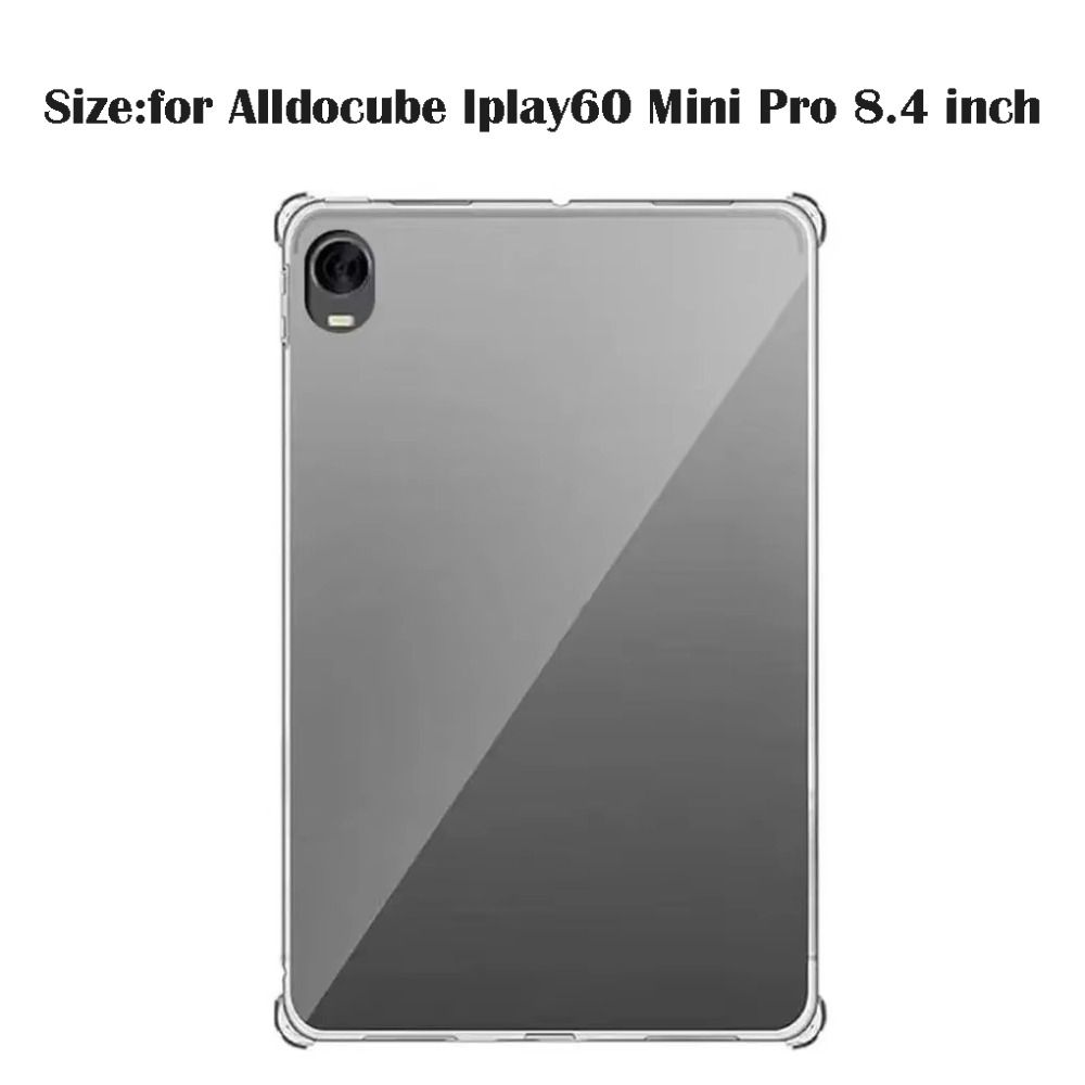 Transparent Tablet Case TPU Protective Shell for Alldocube iplay60 Mini Pro 8.4 inch