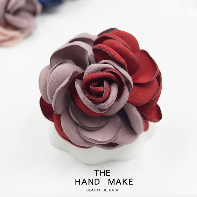 I -Remiel Тканевые Цветы Броши Искусство Ткани Женщины Высокого Качества Нагрудная Брошь Для Костюмов Булавка Для Лацкана Куртки Кардиган Аксессуары Ювелирные Изделия