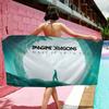 Band I-Imagine Popular D-Dragons Microfiber Blanket Quick Drying Beach Towels Oversized Printing Super Absorbent Pool Blanket