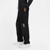 Air Jordan 23 Drawstring polar fleece Splicing Casual Sports Long Pants Black Men's CV1099-010