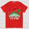 Oh What Fun It Is To Ride Christmas Cotton Summer Casual Cool Loose T-Shirt