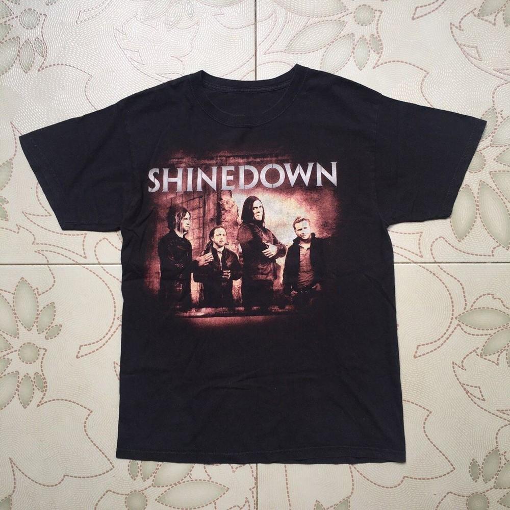 Shinedown Band Members Black 100% Cotton Size S To 4XL T-Shirt Unisex T-Shirt