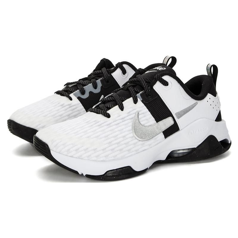 Nike Zoom Bella 6 Амортизирующие Нескользящие Прочные Низкие Кроссовки для Тренировок Женские кроссовки Черные Белые DV3739-100