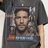 Футболка Jon Bernthal 90-х (бутлег) – Винтажная уличная футболка с графическим принтом, футболка в стиле гранж