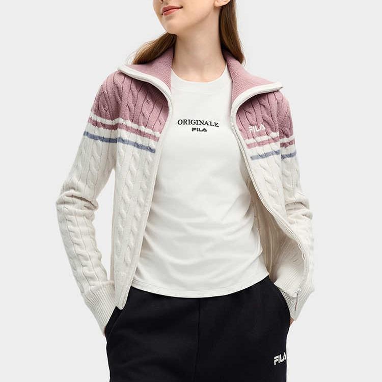 FILA Knitwear Women's Cloud White F11W519401FWT