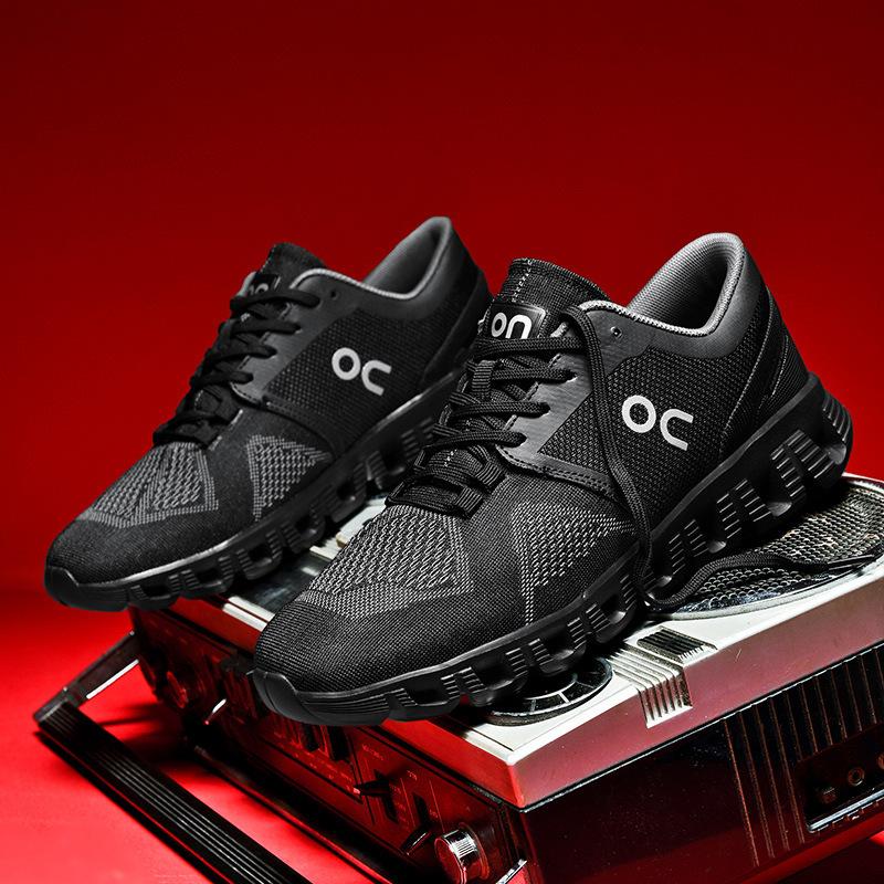 Men's and women's shoes breathable cushioning running shoes men's fashion sports trendy shoes mesh casual shoes
