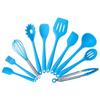 All-in-One Silicone Kitchenware Set: 10-Piece Non-Stick Cooking Tools