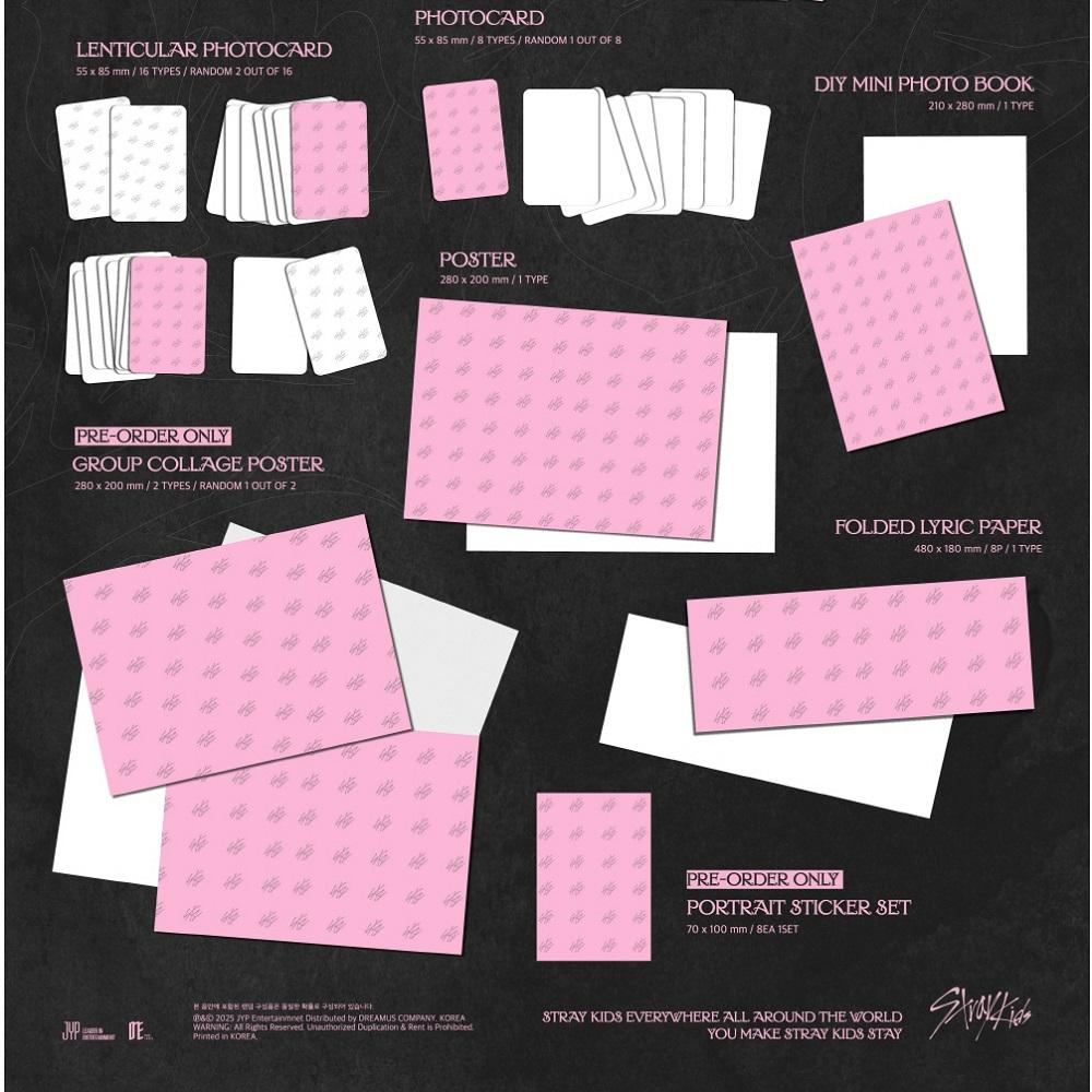 Stray Kids SKZ IT TAPE DO IT [IT Ver.] CD+Pre-Order Gift