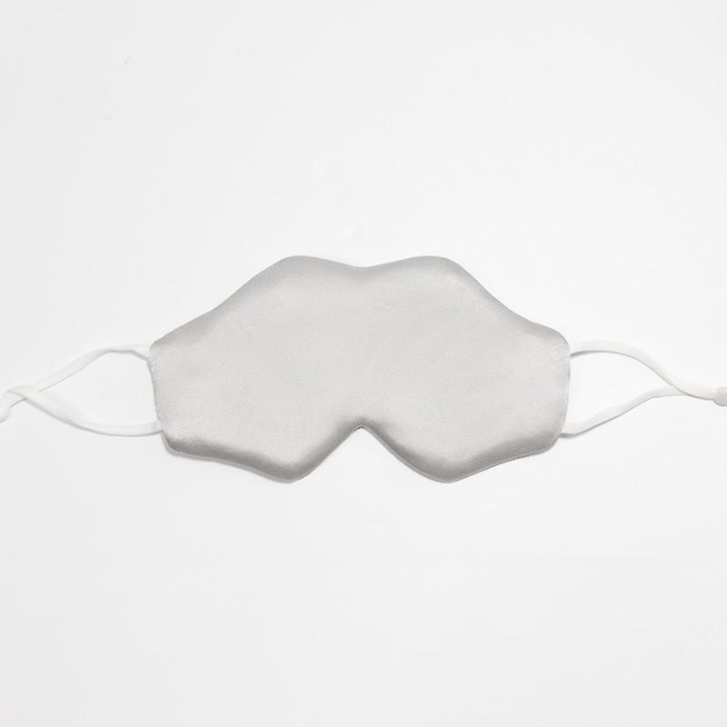 100% Pure Mulberry Silk Sleep Eye Mask Women Light-Blocking Comfortable Eyeshade With Adjustable Ear Loops