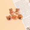 10Pcs/Set Capybara Resin Accessories Children'S Diy Accessories Home Decoration Small Ornaments