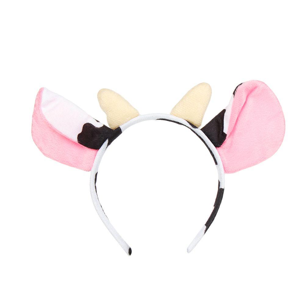 Birthday Cosplay Plush Dog Zebra Hair Accessories Hair Band Animals Ears Headband Party Supply