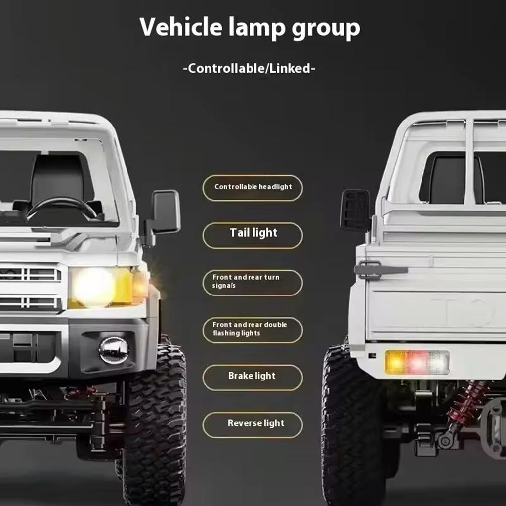 1 12 2.4 ГГц Пульт Дистанционного Управления Пикап Внедорожник Пропорциональный Пульт Дистанционного Управления Грузовик с Функцией Две Переменные Скорости,