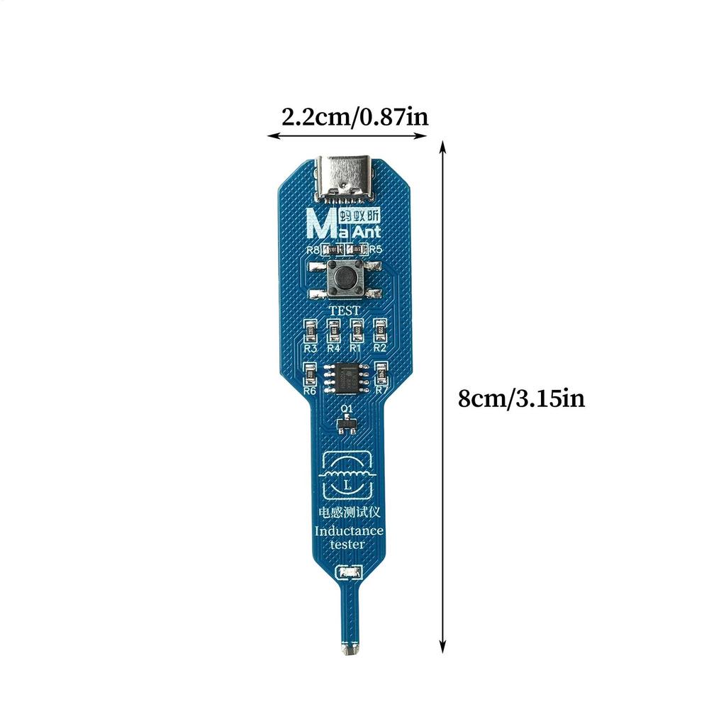 Портативный компонентный тестер Быстрая проверка Точные инструменты Тестер катушек материнской платы Электронный детектор для ремонта телефонов Схема