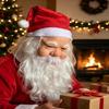 Santa Claus Latex Full Face Mask With Wig Beard Christmas Costume Prop Party Dress Up