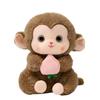 Super Soft Simulation Monkey Doll Cartoon Monkey Stuffed Animals Plush Monkey Toy  Car Decor