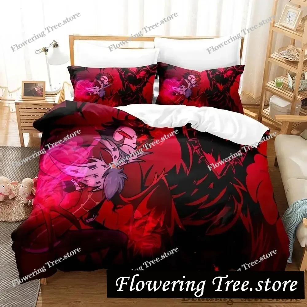Blitzo Boss Постельное белье Single Twin Full Queen King Size Bed Set Adult Kid Bedroom Duvetcover Sets Anime Parure de lit Bed