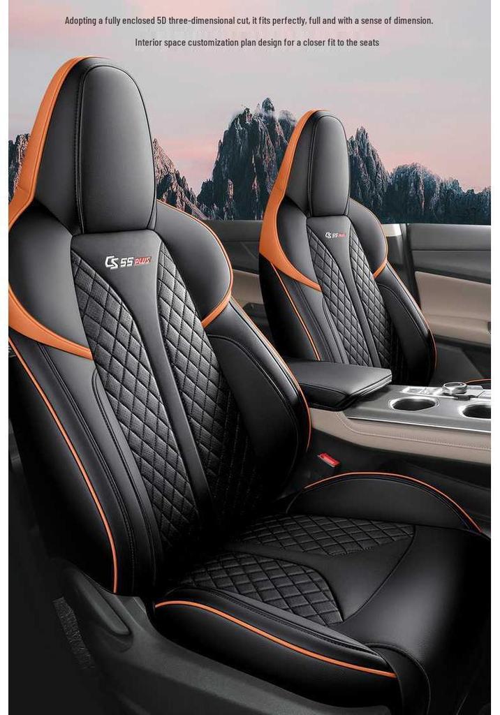 25 моделей Changan CS55 Plus: Всесезонные чехлы на сиденья с полным покрытием для 2-го и 3-го поколений
