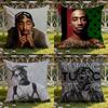 2P-PAC Tupac S-Shakur Чехол-подушка для дома и автомобиля, двойного назначения: Двусторонняя конструкция для максимального комфорта