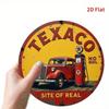 Винтажная металлическая табличка Texaco 20x30 см Ретро настенный декор для гаража