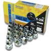 Shinsei R-20K Wheel Nuts, Penetration, M12, P1.25, 0.7 Inches (17 Mm), Pack of 20, Suzuki Subaru