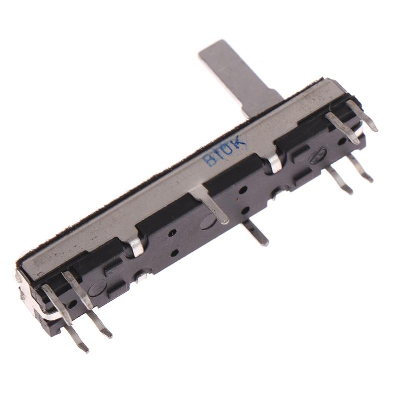 1 шт. 45 мм скользящий потенциометр стерео канал B10K ось скользящий ход 30 мм