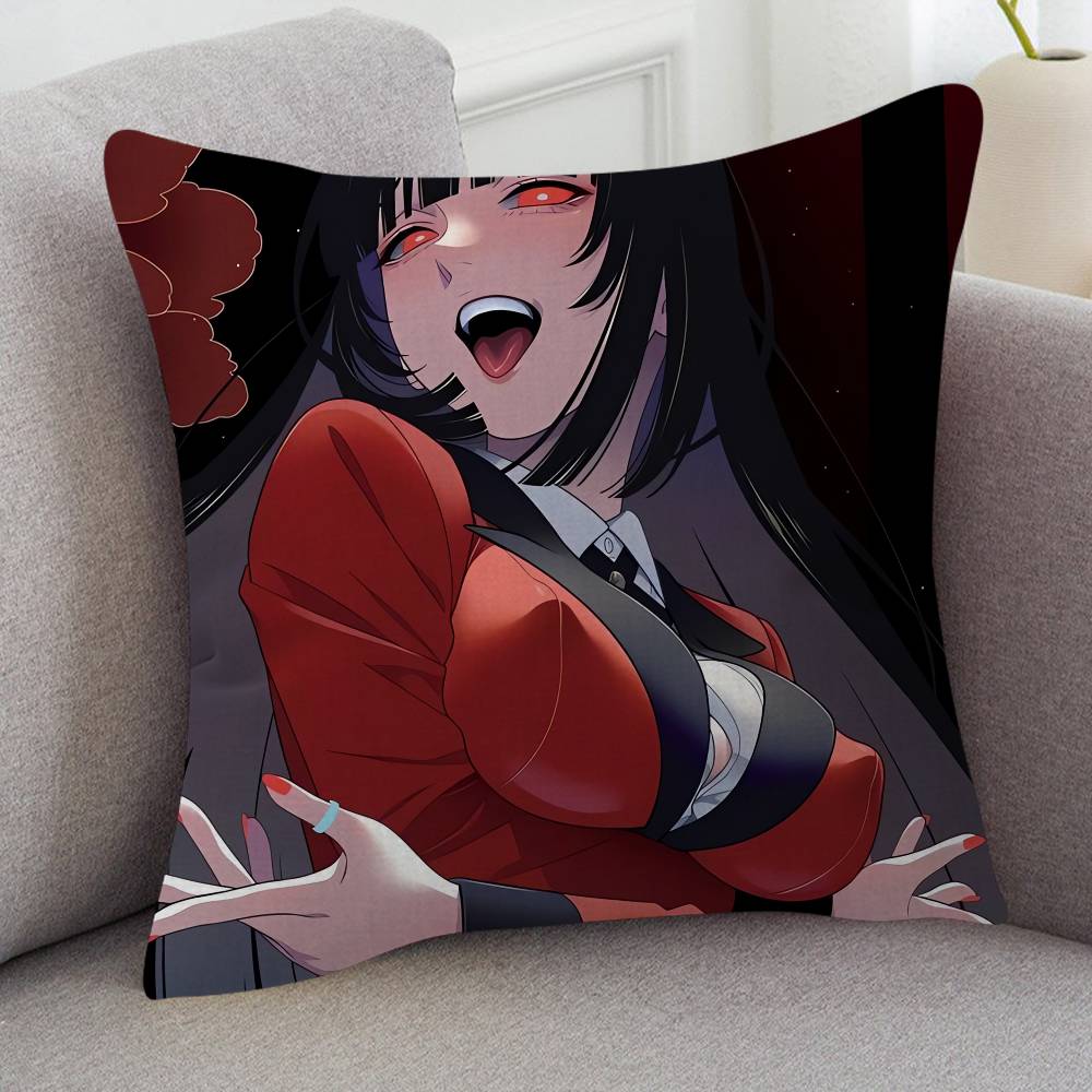 Аниме Kakegurui Милая Мультяшная Двумерная Наволочка Спальня Диван Подушка Чехол Подушка для Сна