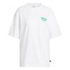 Golf Book Club Graphic Oversized Tee Soft Comfortable Fashionable Versatile Short Sleeve Drop Shoulder T-Shirt Women Tops White JI9500