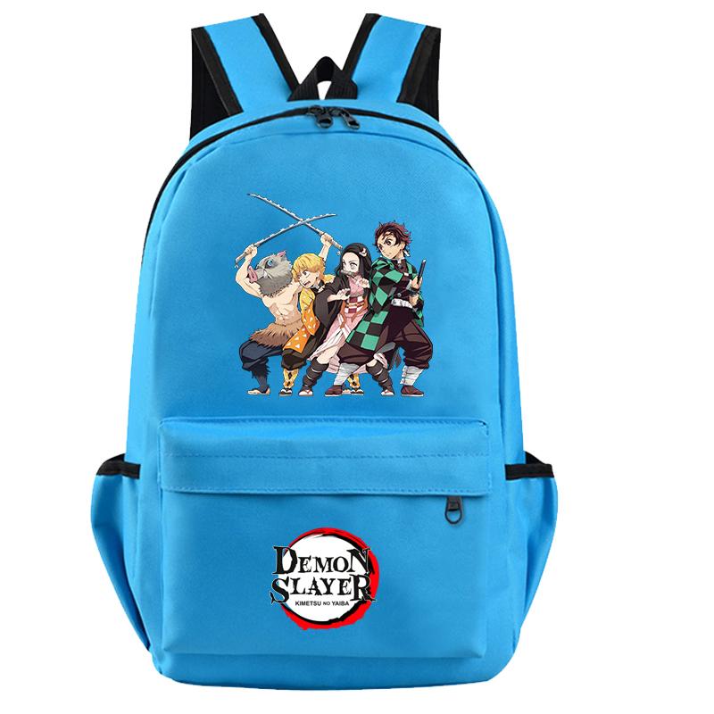 Anime Cartoon Printing Laptop Bagpack Teenage Backpack Unisex School Bags for Boys Girls Back To School Mochilas Rucksack