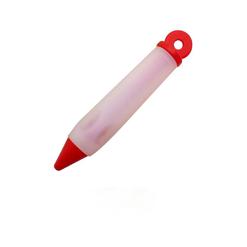 1PC Silicone Food Writing Pen Chocolate Decorating Tools Cake Mold Cream Cup Cookie Pastry Nozzles