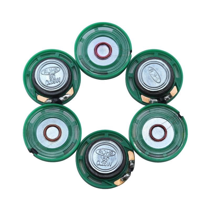 Динамик 8 Ом в пластиковом корпусе: 21-57 мм, внешний магнит 0,25 Вт, всего 0,5 Вт