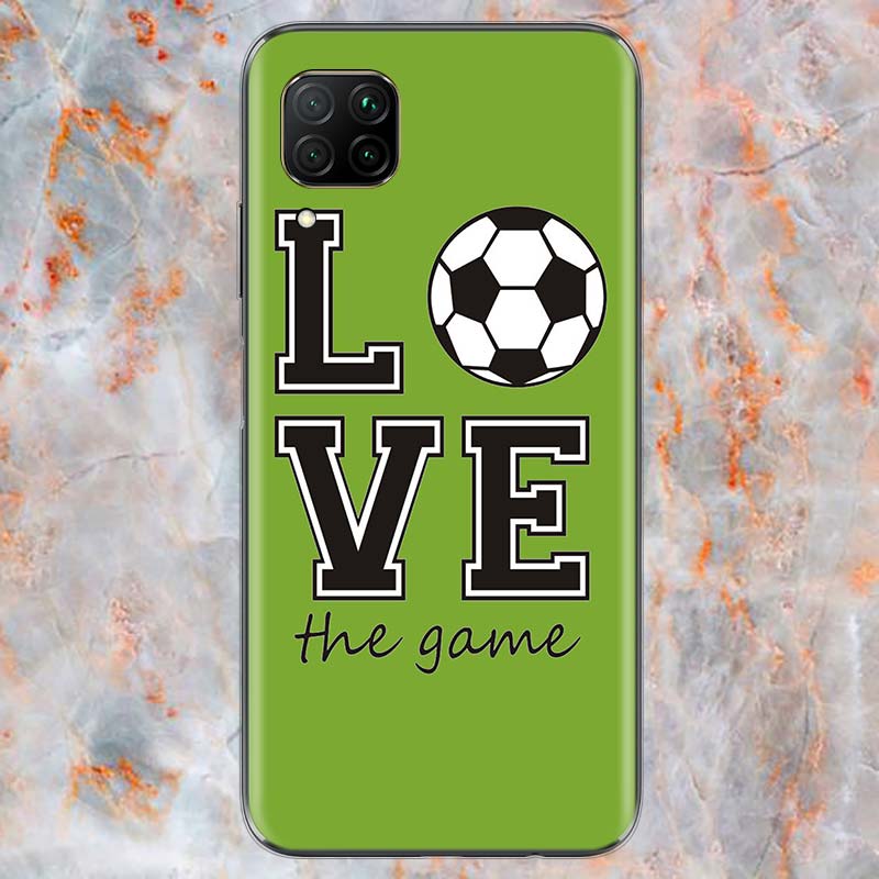 Чехол для телефона I love Fire Football для Huawei Mate 40 30 20 20X 10 RS P Smart 2021 2020 ZS Pro Plus Lite 2019