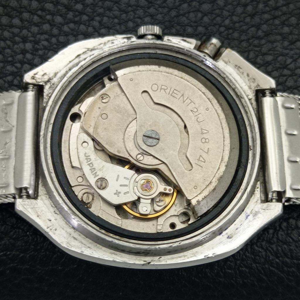 Б/У ВИНТАЖНЫЕ АВТОМАТИЧЕСКИЕ ЧАСЫ ORIENT CRYSTAL ЯПОНИЯ МУЖСКИЕ ОРИГИНАЛЬНЫЙ ЦИФЕРБЛАТ a702264-5